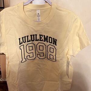 lululemon athletica Cream 1998 Tee